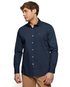 Chemise Rigby Go Slim Poplin navy