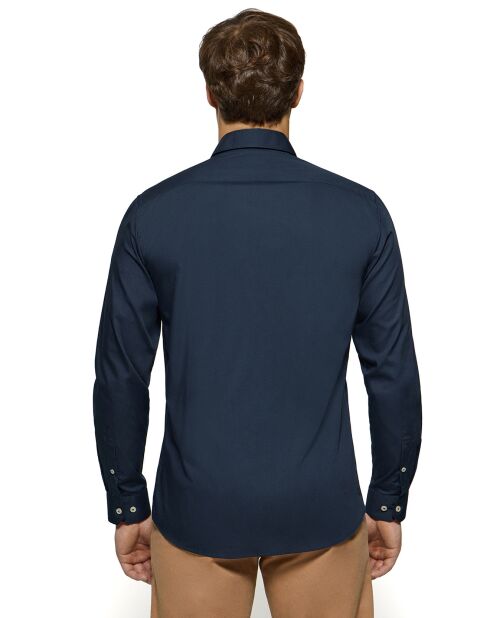 Chemise Rigby Go Slim Poplin navy