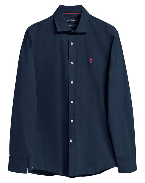Chemise Rigby Go Slim Poplin navy