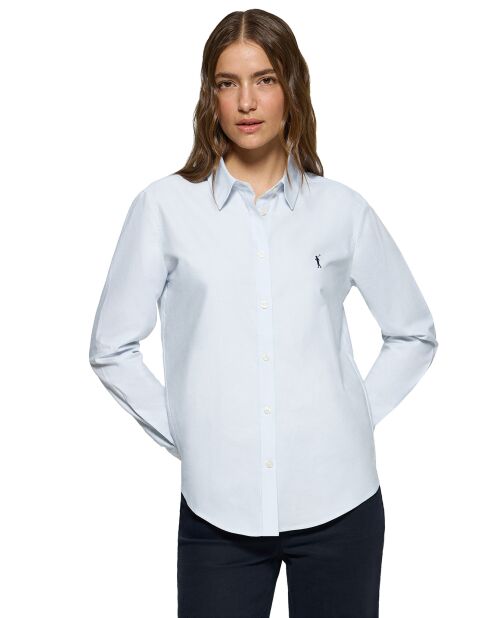 Chemise Rigby Go W Regular Oxford bleu ciel