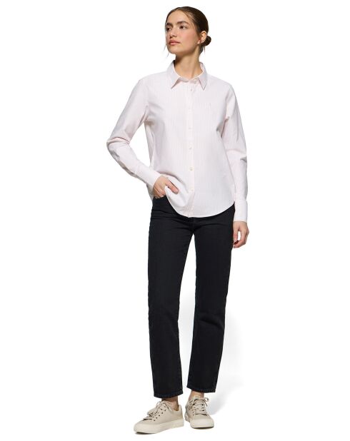 Chemise Rigby Go W Regular Oxford Stripes rose