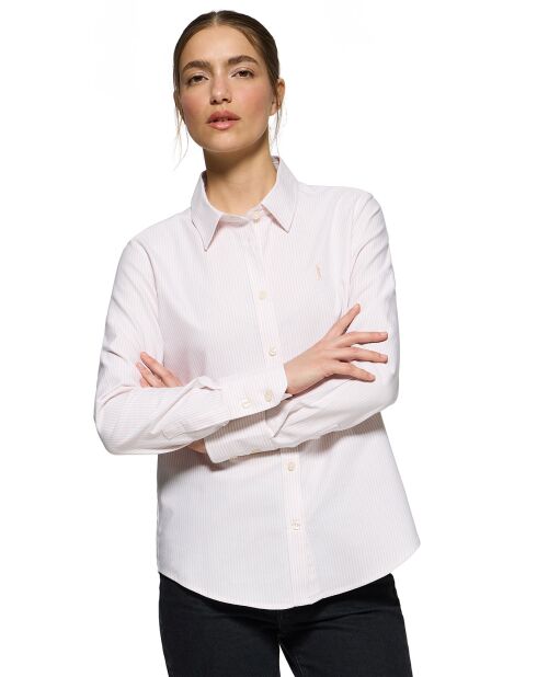 Chemise Rigby Go W Regular Oxford Stripes rose