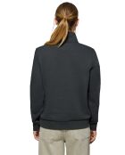 Sweat Rigby Go W Neck Zipper Fl noir