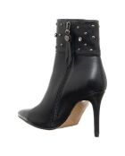 Bottines Marine noires - Talon 9 cm