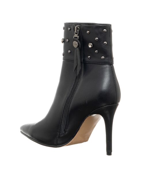 Bottines Marine noires - Talon 9 cm