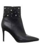 Bottines Marine noires - Talon 9 cm
