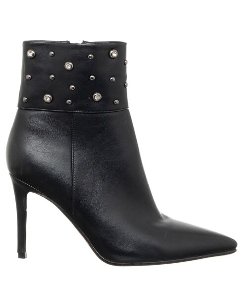 Bottines Marine noires - Talon 9 cm
