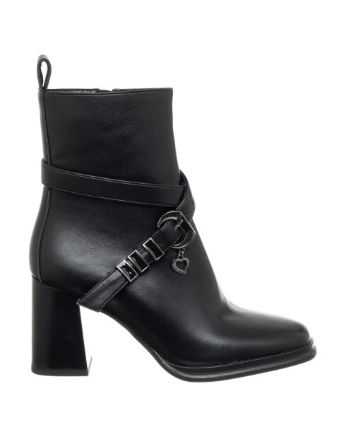 Boots Alix noires - Talon 6.5 cm