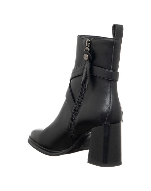 Boots Alix noires - Talon 6.5 cm