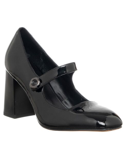 Babies Ambre noirs - Talon 6.5 cm