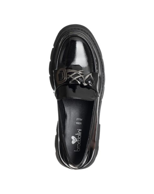 Mocassins Caroline noirs