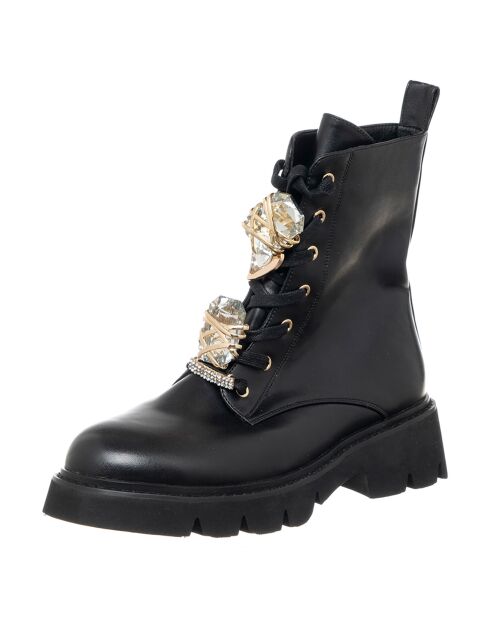 Boots Martine noires