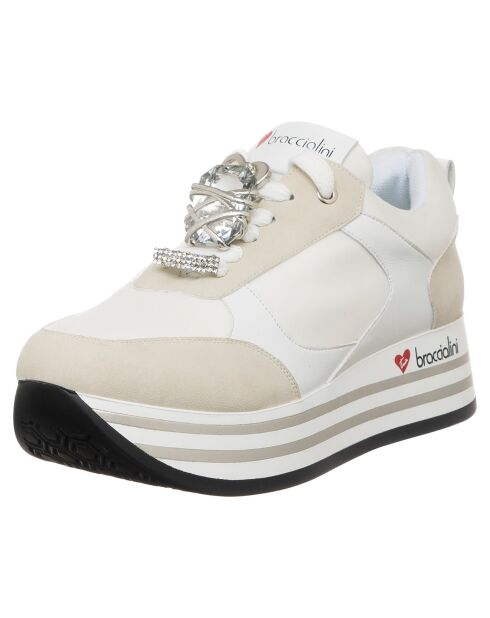 Sneakers Pauline blanches