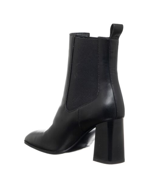 Boots Julia noires - Talon 6.5 cm