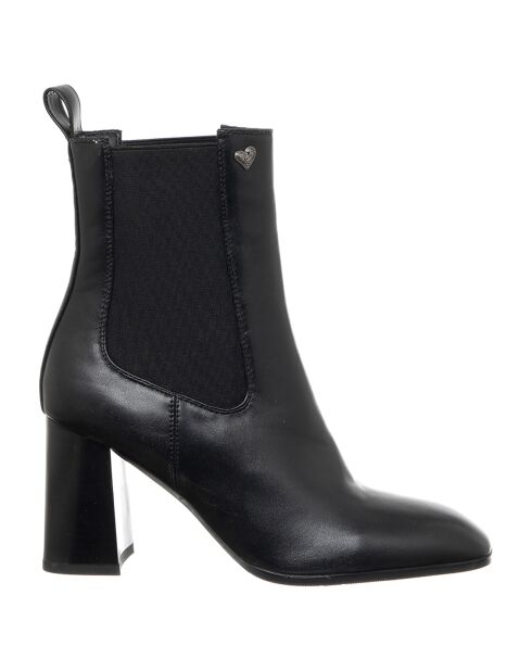 Boots Julia noires - Talon 6.5 cm