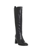 Bottes Lea noires - Talon 8 cm