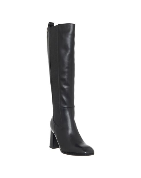 Bottes Lea noires - Talon 8 cm
