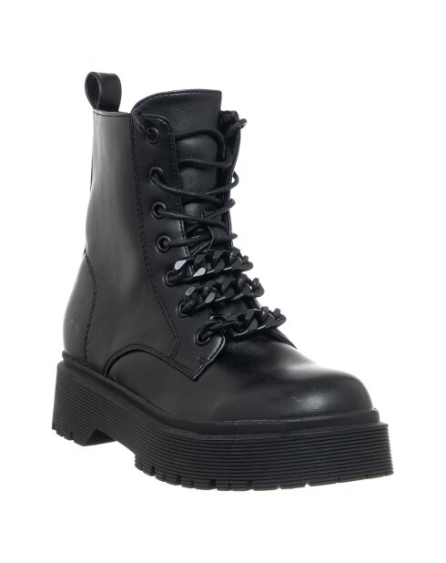 Boots Agathe noires