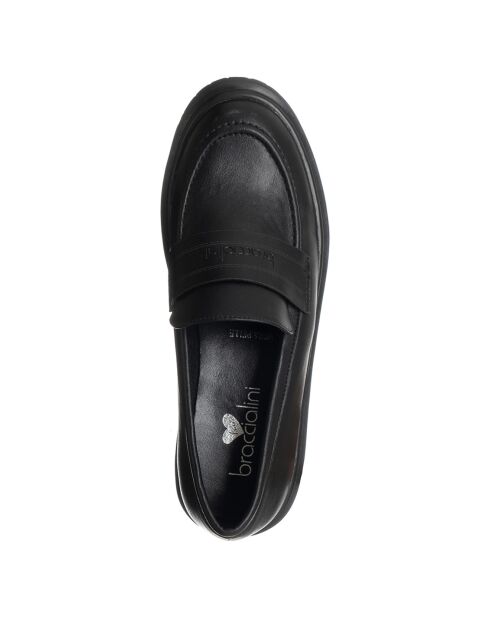 Mocassins Alba noirs