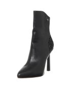 Bottines Amélie noires - Talon 11 cm