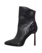 Bottines Amélie noires - Talon 11 cm