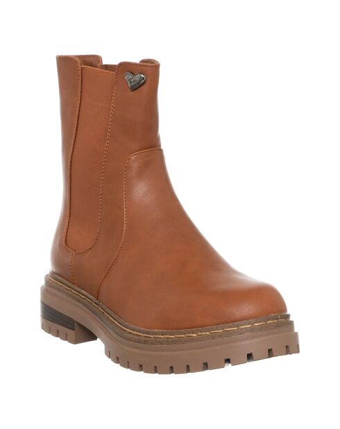 Bottines Clara marron