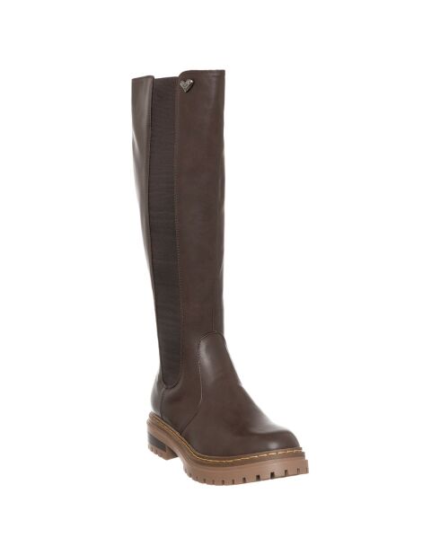 Bottes Romy marron