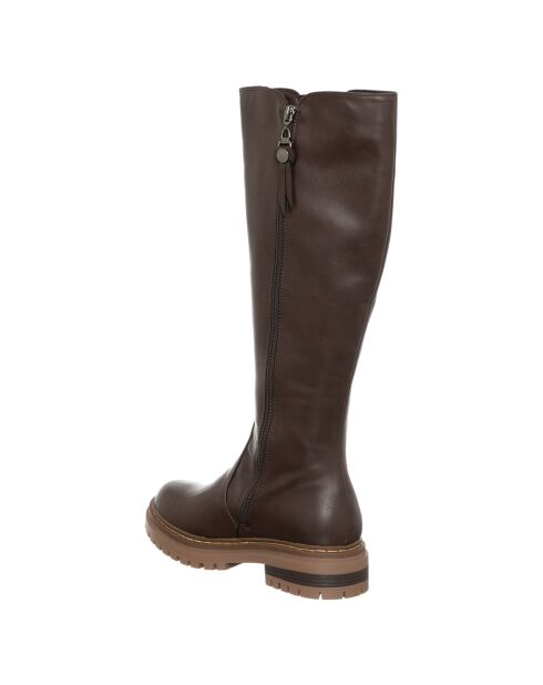 Bottes Romy marron
