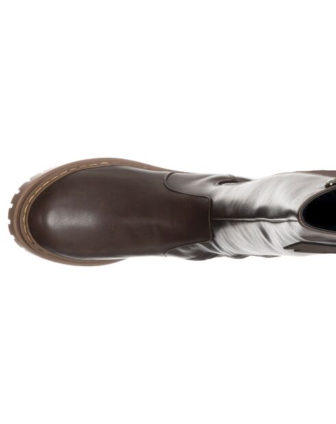 Bottes Romy marron