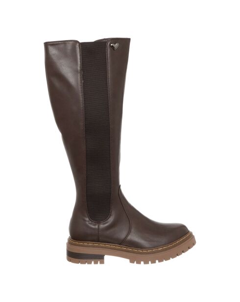 Bottes Romy marron