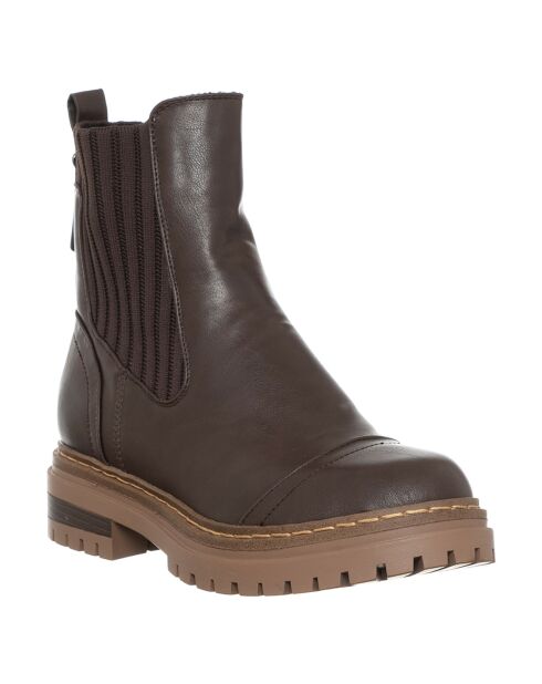 Bottines Gabriella marron
