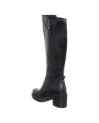 Bottes Lara noires - Talon 6 cm