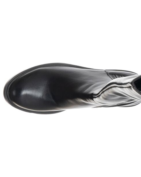 Bottes Lara noires - Talon 6 cm
