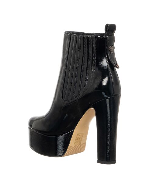 Bottines Lou noires - Talon 13.5 cm