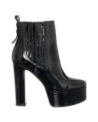 Bottines Lou noires - Talon 13.5 cm