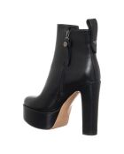 Bottines Lily noires - Talon 13.5 cm