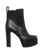 Bottines Lily noires - Talon 13.5 cm