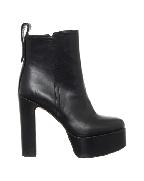Bottines Lily noires - Talon 13.5 cm