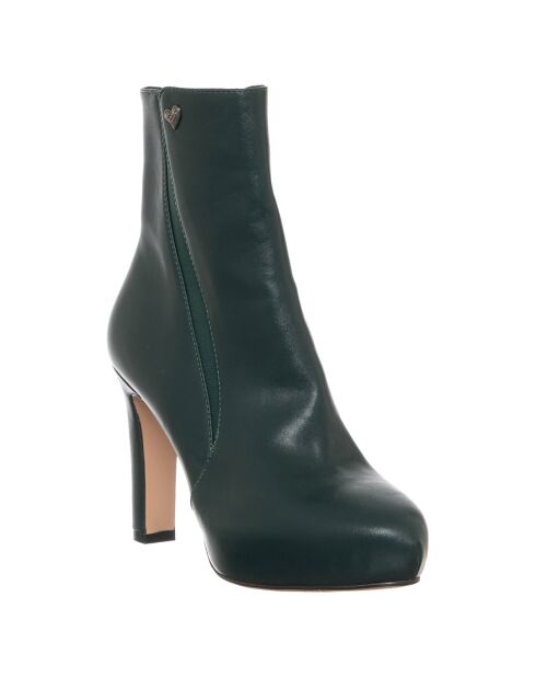 Botas verdes Zoe - tacón de 13,5 cm