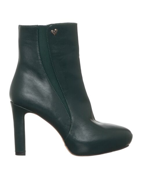 Botas verdes Zoe - tacón de 13,5 cm