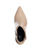 Bottines Mae beiges - Talon 9.5 cm
