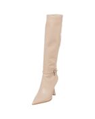 Bottes Emy beiges - Talon 9.5 cm