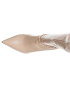 Bottes Emy beiges - Talon 9.5 cm