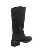 Bottes Ava noires - Talon 5 cm