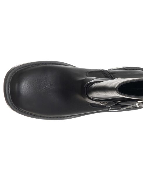 Bottes Ava noires - Talon 5 cm