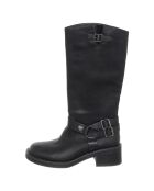 Bottes Ava noires - Talon 5 cm