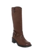 Bottes Ava marron - Talon 5 cm