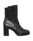 Bottines Leonie noires - Talon 8 cm