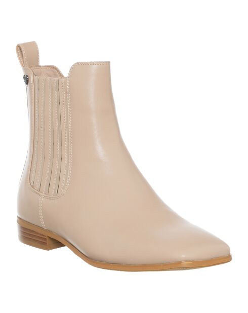 Bottines Margot beiges