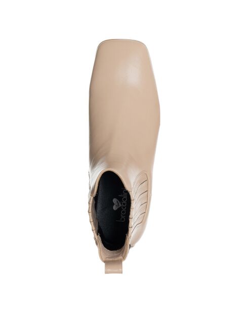 Bottines Margot beiges